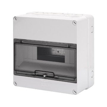 GEWISS GW40005 Rozvodnice 40 CD na omítku, 12M, IP55, šedá, s dvířky GEWISS GW40005 Rozvodnice 40 CD na omítku, 12M, IP55, šedá, s dvířky